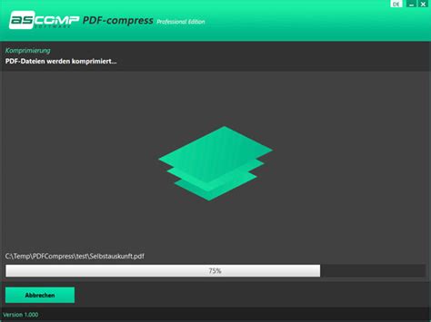 ASCOMP PDF-compress Professional 1.010